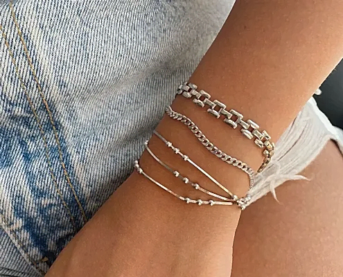 En Çok Tercih Edilen Gümüş Bileklikler